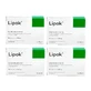 Food supplement Lipok, pack 4 x 30 capsules