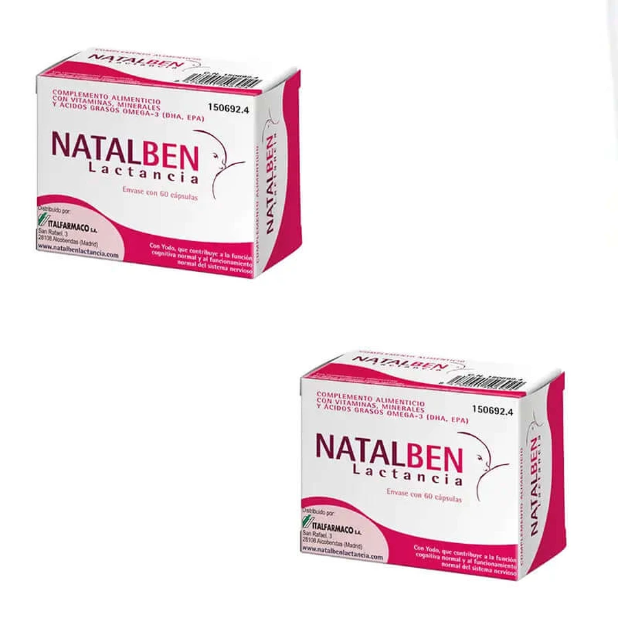 Natalben Stillpaket, 2x60 Kapseln