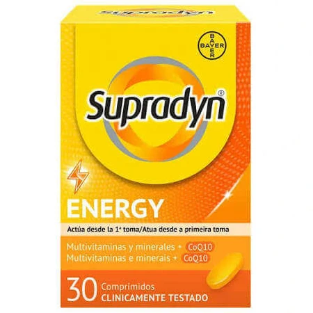 Supradyn Energy cu Coenzima Q10, 2x120 comprimate, Bayer