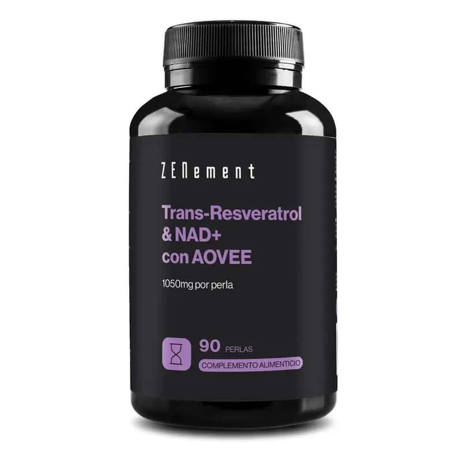 Zenement Trans-Resveratrol & Nad + avec Aove, 90 softgels
