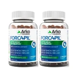 Arkopharma Forcapil Anti-haaruitval, verpakking 2 x 60 snoepjes