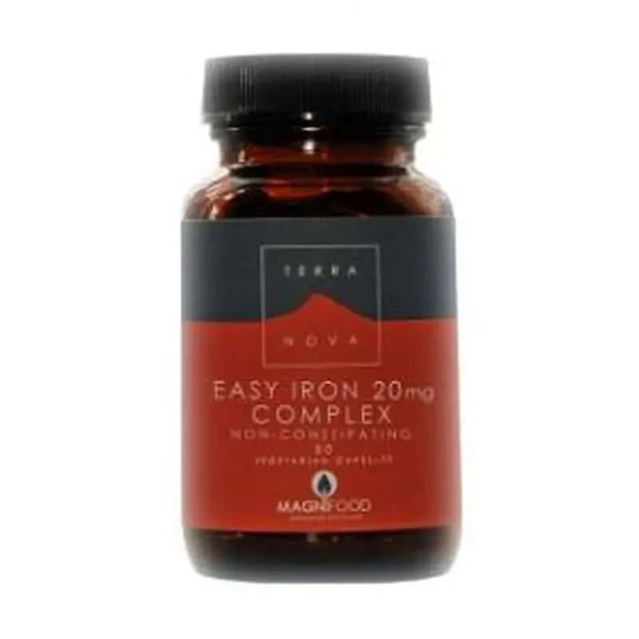 Terranova IJzer Bisglycinaat 20Mg. 100V Capsules