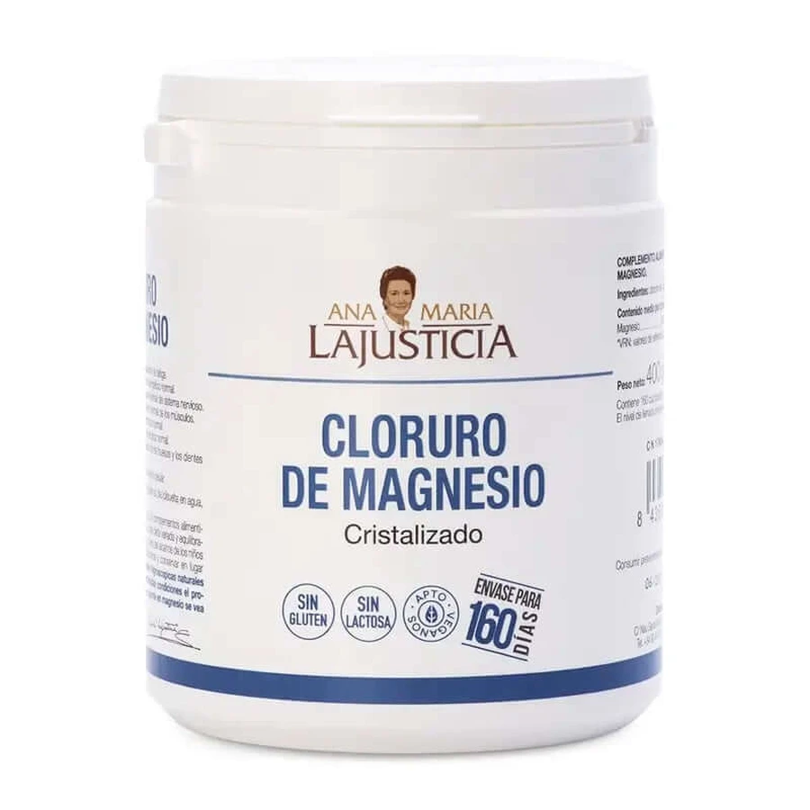 Ana Maria Lajusticia Cloruro de magnesio cristalizado, 400 g