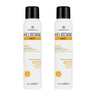Heliocare Doble 360° Airgel Cuerpo, 2X200 Ml