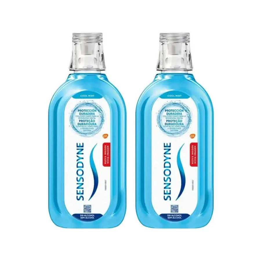 Sensodyne Cold Mint Mouthwash, 2X500 Ml