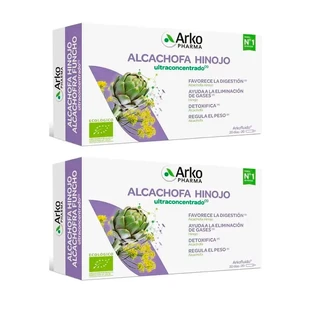 Arkopharma Arkofluido Artichoke - Fennel Ultraconcentrate, 2X20 phials