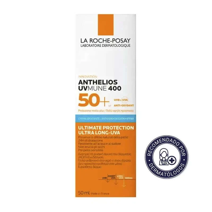 La Roche-Posay Anthelios UVMune 400 Hydraterende Crème SPF50+ 50 ml