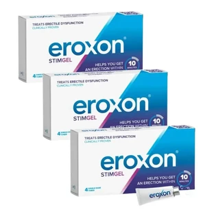 Eroxon Stimgel Gel voor erectiestoornissen, 3 x 4 tubes met eenmalige dosis