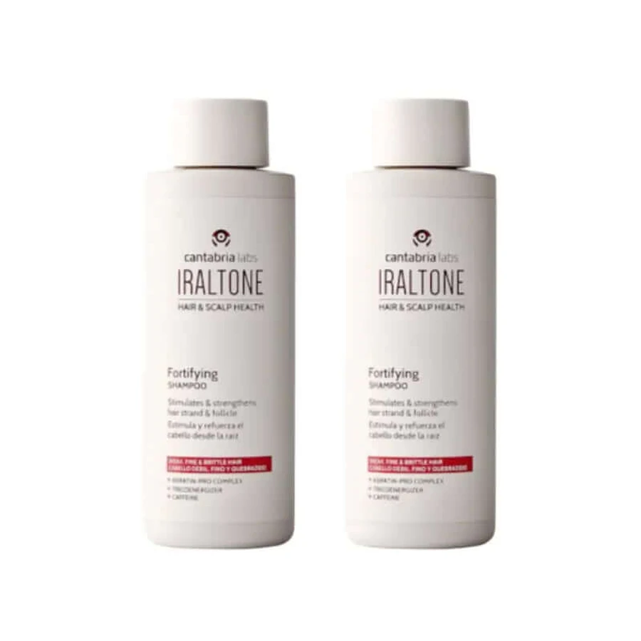 Iraltone stärkendes Shampoo, Packung 2 x 200 ml