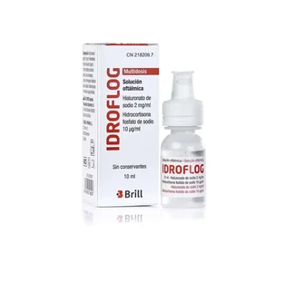 Idroflog multidosis oogheelkundige oplossing, 10 ml