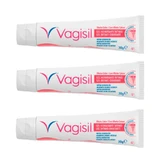 Pack 3 Vagisil Gel hidratante íntimo con efecto calor, 30gr