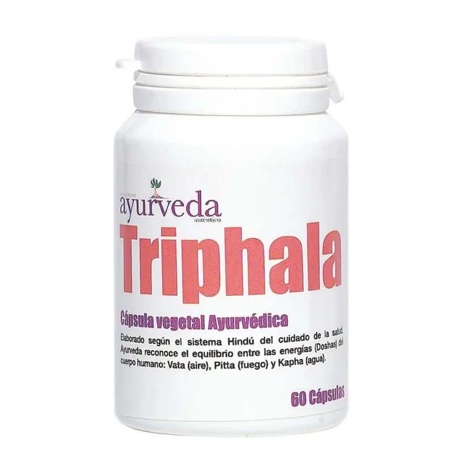 Ayurveda Triphala, 60 Cápsulas