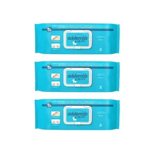 Addermis Biactiv Intimate Hygienic Wipes for Adults, 3X60 units