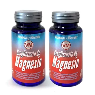 Ynsadiet Magnesio bisglicinato, confezione da 2 x 90 capsule