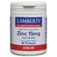 Lamberts Zinc 15Mg , 90 tablets
