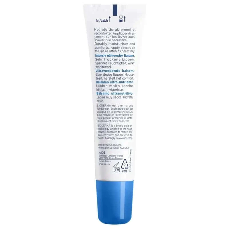 BIODERMA Atoderm Baume à lèvres 15 ml