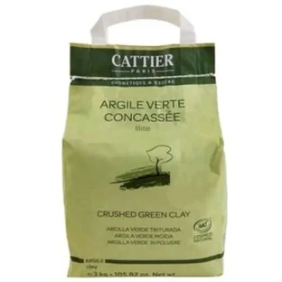 Cattier gebroken groene klei 3Kg.
