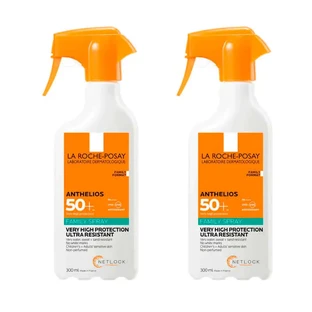 La Roche Posay Duplo Anthelios Spray Familiar Spf 50+, 2X300 Ml