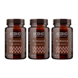 Kobho Labs Triplo W- Balance Supplement, 3 x 60 capsules
