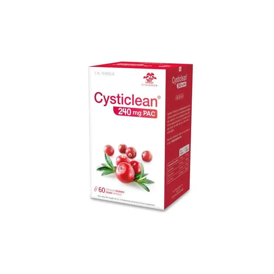 Cysticlean 240 Mg Pac, 60 Kapseln