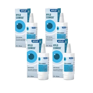 Hylo Comod Augentropfen 10 ml, Packung mit 4 Stück