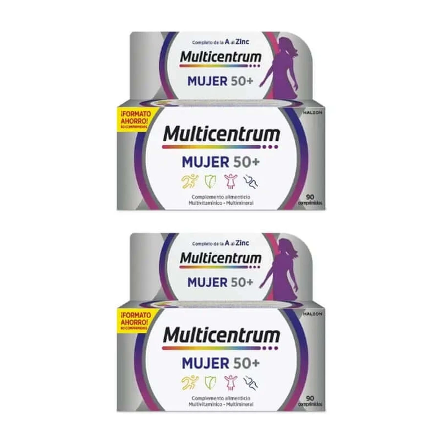 Multicentrum Women's 50+ Multivitamin, 2X90 Tablet