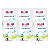 Hipp Combiotik 3, leche de cría, envase de 6 x 800 g