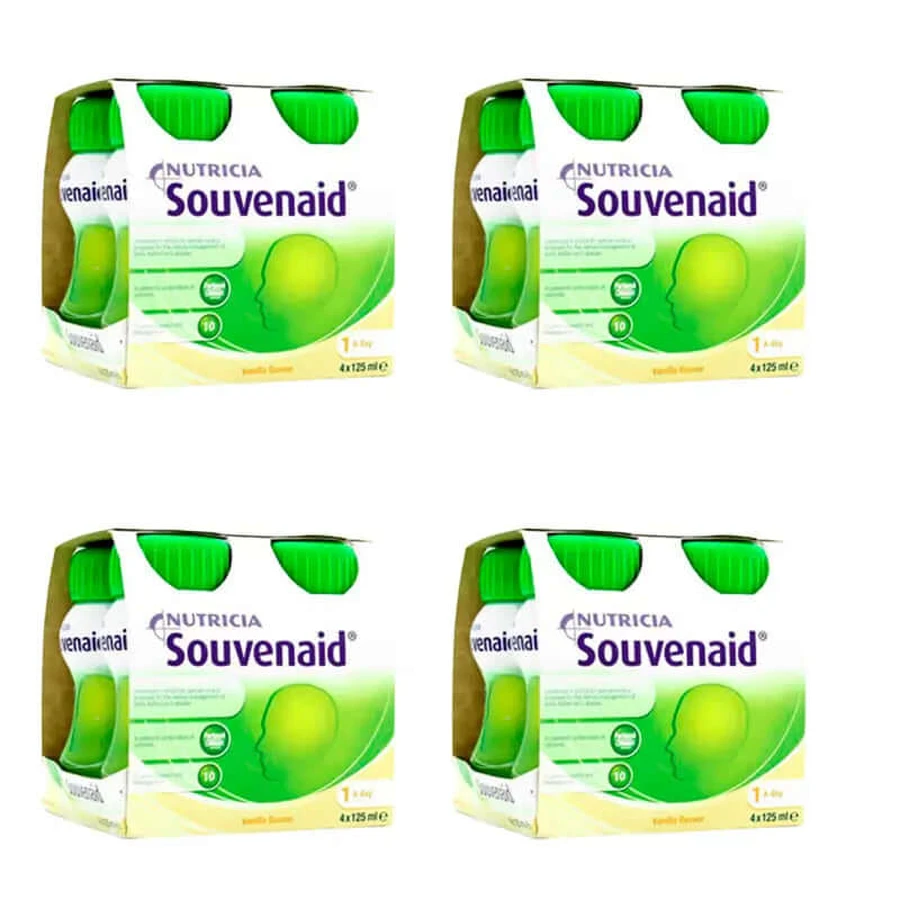 Nutricia Souvenaid Smoothies with vanilla flavor 16 units x 125 ml