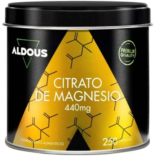 Aldous Bio Magnesiumcitraat , 250 capsules