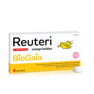 Reuteri Aardbei Tabletten, 10 tabletten