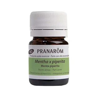 Pranarôm Ätherisches Bio-Pfefferminzöl Perle 60 Perlen