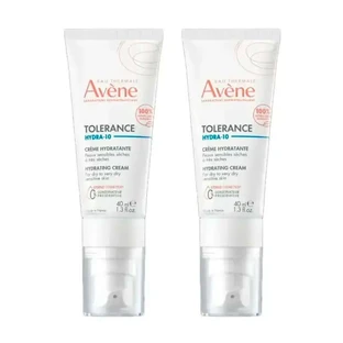 Avene Tolerance Hydra-10 Hydraterende crème, verpakking 2 x 40 ml