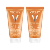 Vichy Duplo Capital Soleil Face Cream Spf50+, 2X50 Ml