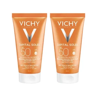 Vichy Duplo Capital Soleil Gezichtscrème Spf50+, 2X50 Ml