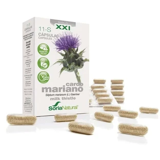 Soria Natural 11-S Mariadistel, 30 capsules