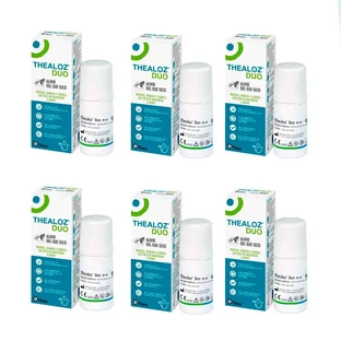 Thealoz Duo eye drops, 6 x 10 ml
