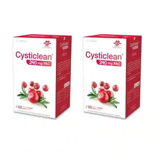 Cysticlean 240 Mg Pac, 2X60 Capsules