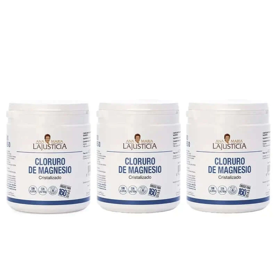 Ana Maria Lajusticia Magnesiumchlorid kristallisiert, 3x400 g