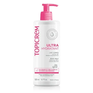 Topicrem Lait corporel ultra hydratant 500 ml