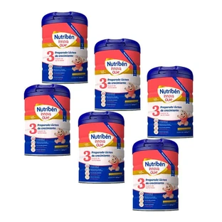 Nutribén Innova 3 Leche de Crecimiento, 6 X 800 gramos