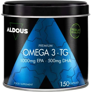 Aldous Bio Omega 3 Premium-Kapseln, 150 Kapseln