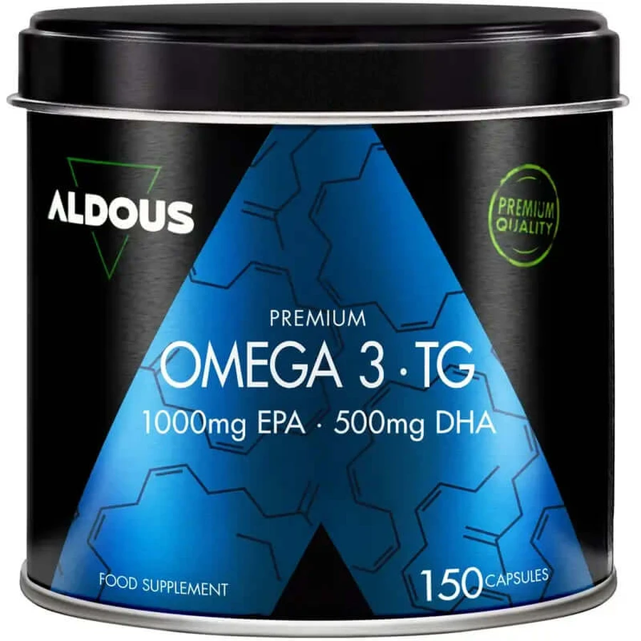Aldous Bio Omega 3 Premium-Kapseln, 150 Kapseln