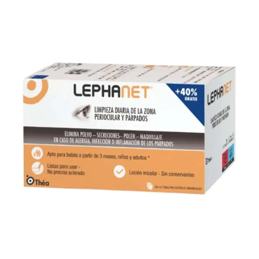 Lephanet lingettes nettoyantes 30 pcs + 12 gratuites