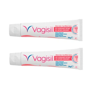 Packung 2 Vagisil Intim-Feuchtigkeitsgel mit Wärmewirkung, 30gr