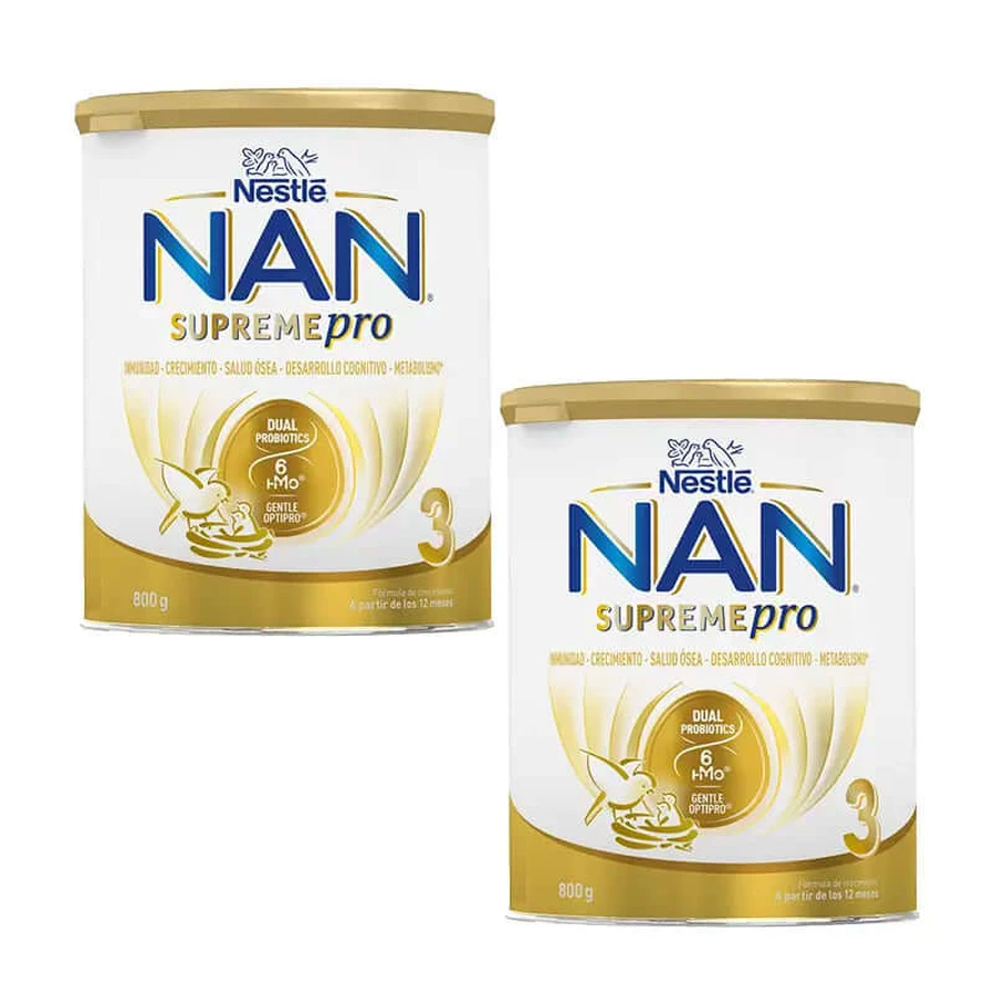 Nestlé Nan Supreme Pro 3 Growing Milk, 2X800g