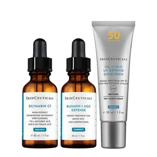 Het complete Skinceuticals-protocol voor onzuiverheden en een vette huid