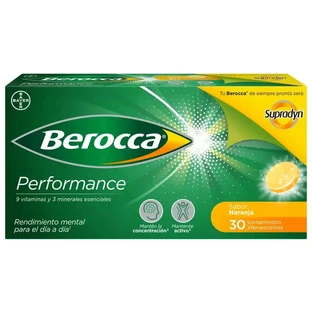 Berocca Performance Orange, 30 effervescent tablets