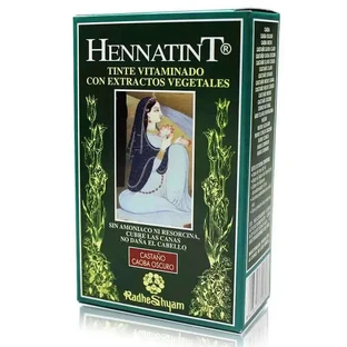 Radhe Shyam Hennatint Marrón Auburn oscuro , 60 ml
