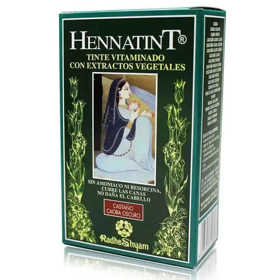 Radhe Shyam Hennatint Braun Auburn dunkel , 60 ml