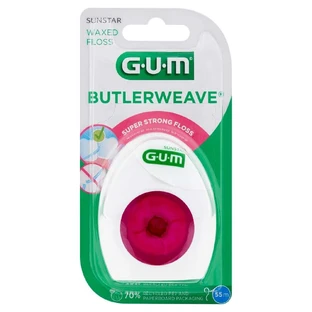 Hilo dental - Butlerweave Waxed, 55 m, Sunstar Gum